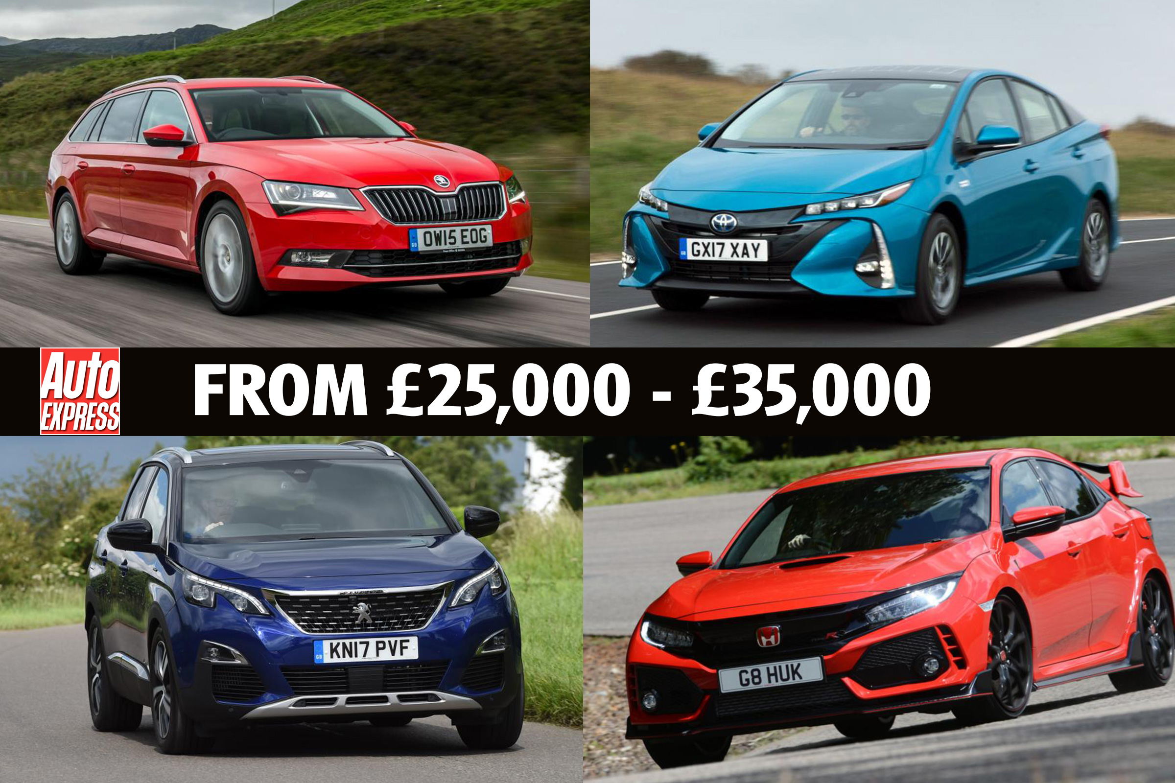 Best company cars £25,000 to £35,000 | Auto Express