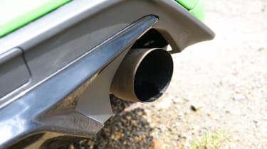 Ford Focus ST Track Pack - exhaust