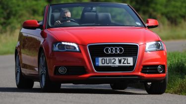 Audi A3 Cabriolet front cornering