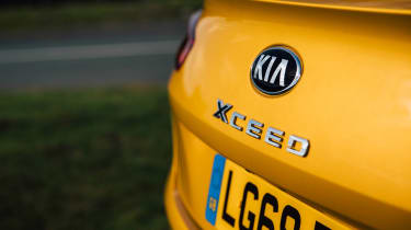 Kia XCeed 1.4 petrol - XCeed badge