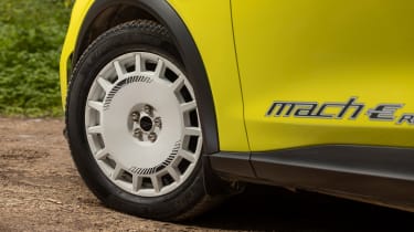 Ford Mach-E Rally - front nearside wheel