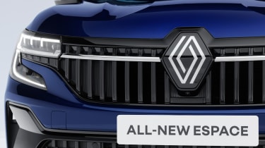 Renault Espace SUV - front grille