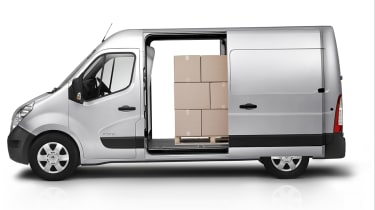 Renault Master left side door open