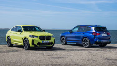 BMW X3 M and X4 M static
