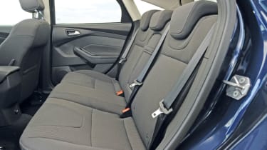 Ford Focus 1.6 TDCi rear seats
