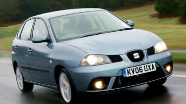Front view SEAT Ibiza 1.9 Sport