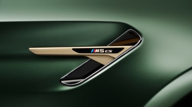 BMW M5 CS - studio side detail
