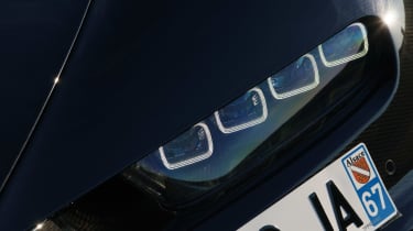 Bugatti Chiron - front light detail