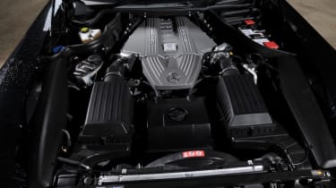 Mercedes SLS AMG engine