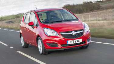 Vauxhall Meriva - front tracking