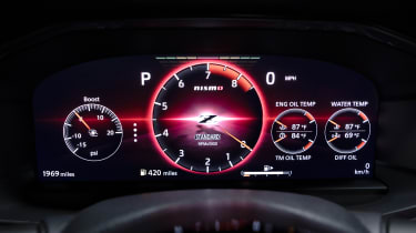 Nissan Z Nismo - dashboard screen