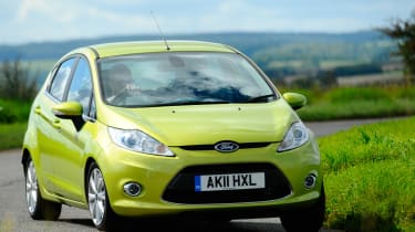 Ford Fiesta 1.4 Zetec front tracking
