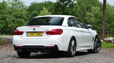 BMW 430i Convertible - rear roof closed