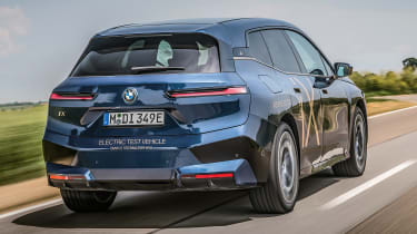 BMW iX prototype - rear