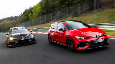 Volkswagen Golf GTI Edition 50 - front tracking