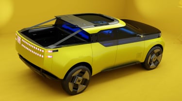 Fiat concept pick-up - rear studio