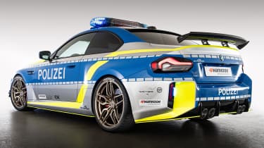 Police BMW M2 by AC Schnitzer - studio rear 3/4