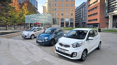 Kia Picanto 3dr vs rivals