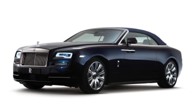 Rolls-Royce Dawn convertible static roof up