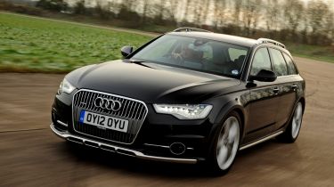 Audi A6 Allroad front tracking