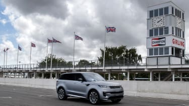 New Range Rover Sport - Goodwood track action