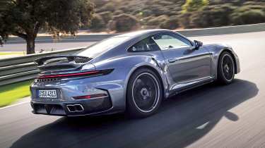 Porsche 911 Turbo S - rear action