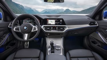 BMW 3 Series - blue dash