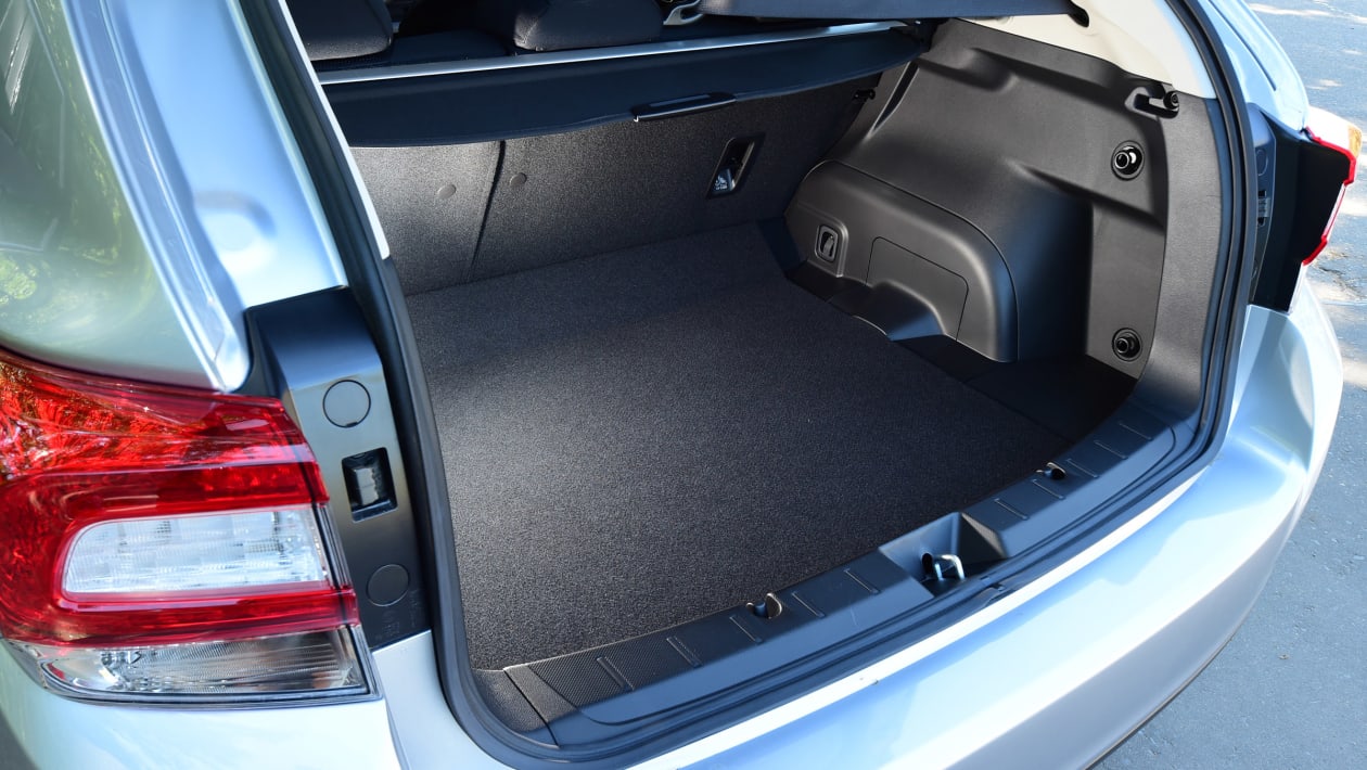 Subaru Impreza Practicality, Boot Size, Dimensions