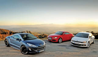 Peugeot RCZ vs rivals
