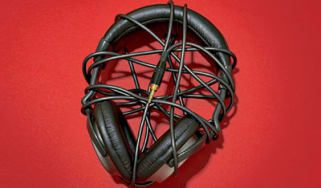 tangled headphones