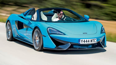Best new cars of 2017: our road tests of the year - McLaren 570S Spider