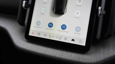 Volvo EX30 - climate controls