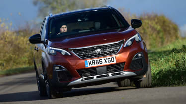 3008 minutes in a Peugeot 3008 - front cornering 2