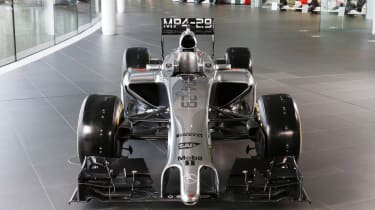 New McLaren F1 car 2014