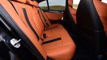 BMW M5 - rear seats