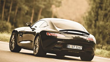 Mercedes-AMG GT S first ride rear
