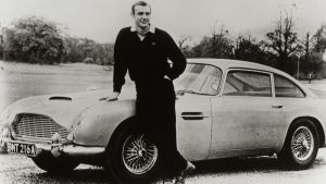 Sean Connery with DB5