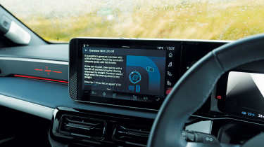 Alpine A290 - infotainment