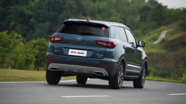 Changan CS55 - rear cornering
