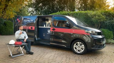 Vauxhall Vivaro Electrici-Tea - front