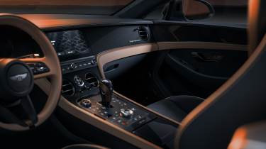 Bentley Supersports interior