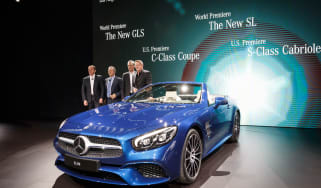 New Mercedes SL Roadster 2015 LA Show 3