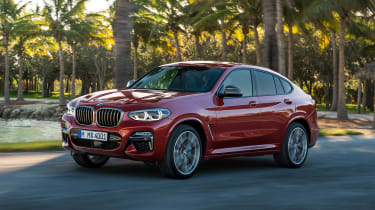 BMW X4 - front sunset