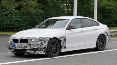 BMW 4 Series Gran Coupe - spy shots front tracking 2