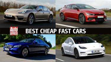 Best cheap fast cars - header image