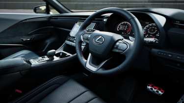 Lexus LBX Morizo RR - dashboard overview