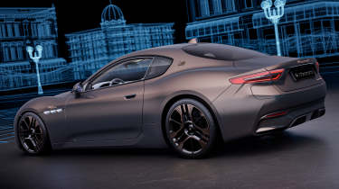 Maserati GranTurismo 110 Anniversario Rame Folgore - rear angled