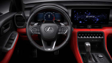 New Lexus IS - driver view