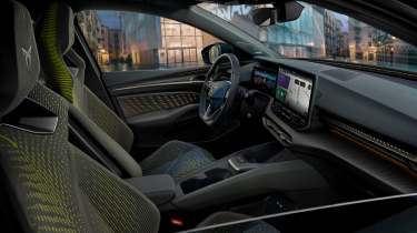 Cupra Raval Manganese interior