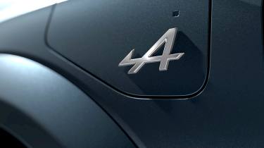 Alpine A290 Collection trim - side badge